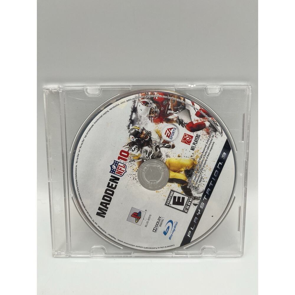 Madden NFL 10 (Sony PlayStation 3, 2009) Tested & Working!